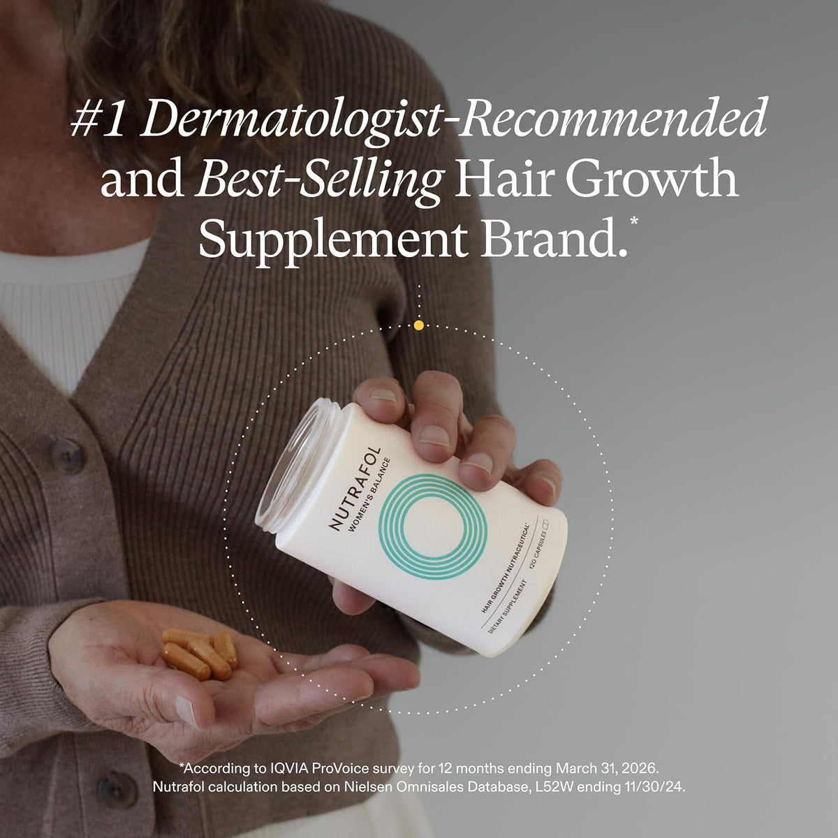 Nutrafol Women's Balance Hair Growth – Age 45+ | 1 Month
