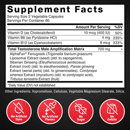 Force Factor Test X180 Legend – 120 Capsules
