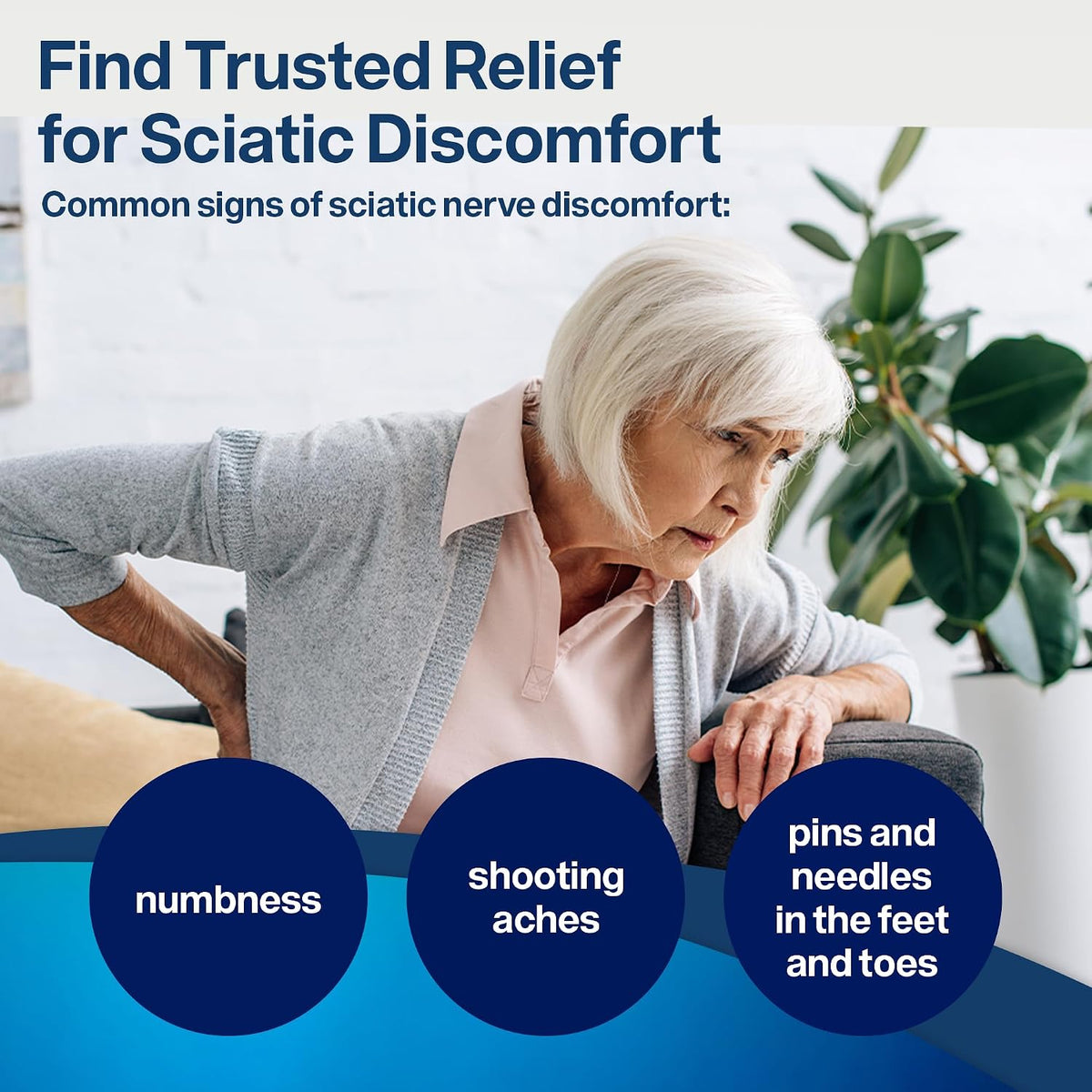 SciatiEase Sciatic Nerve Support – 120 Capsules