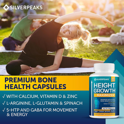 Bone & Growth Support for Kids – Calcium, Zinc & D3