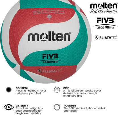 Molten FLISTATEC Volleyball – FIBA Approved | Youth