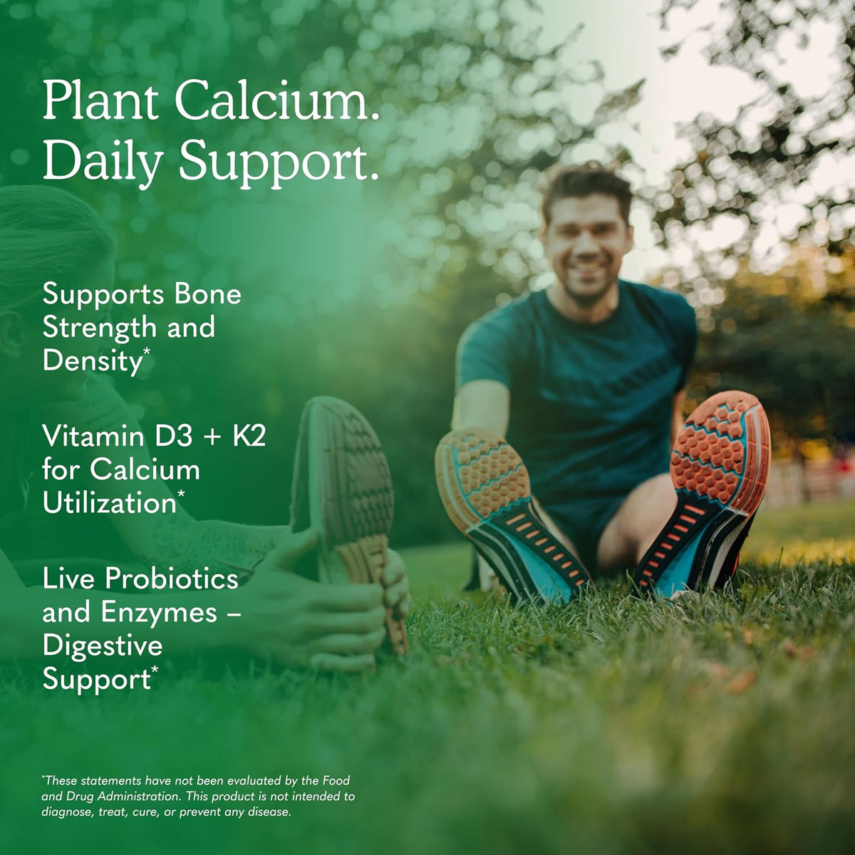 Garden of Life Vitamin Code Raw Calcium – 120 Capsules