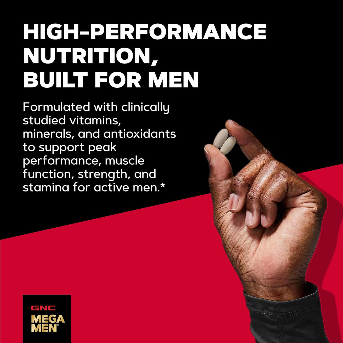 GNC Mega Men Sport Multivitamin – 180 Count
