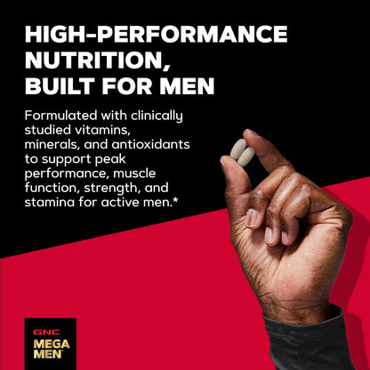 GNC Mega Men Sport Multivitamin – 180 Count