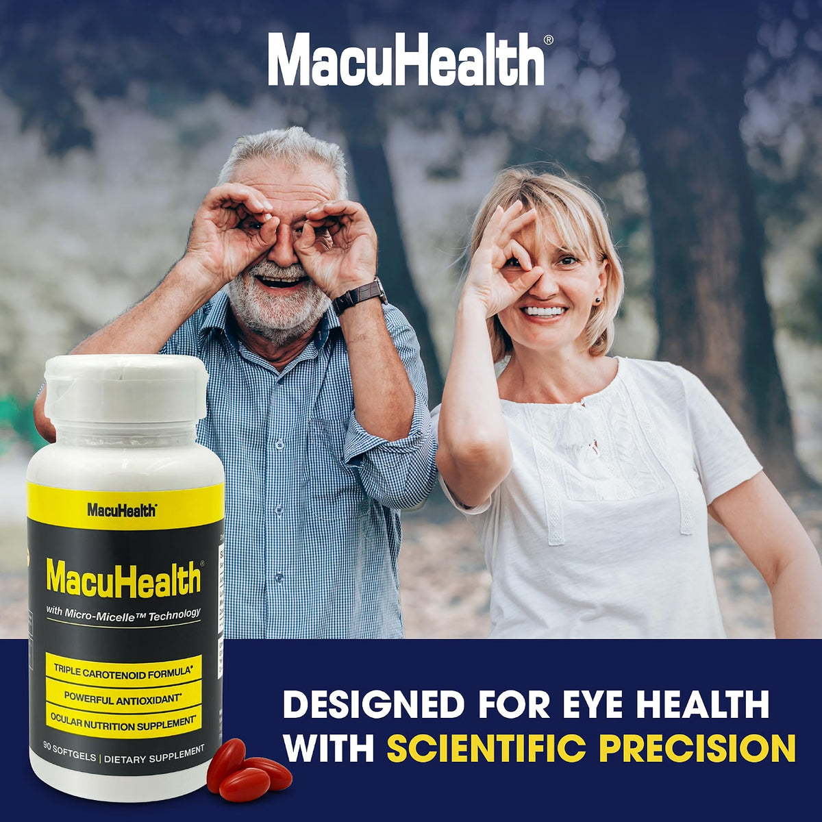 MacuHealth Triple Carotenoid Formula, 90 Softgels