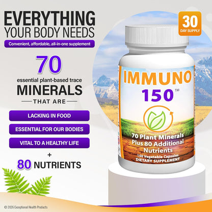 Immuno 150 Immune Support – 150 Capsules