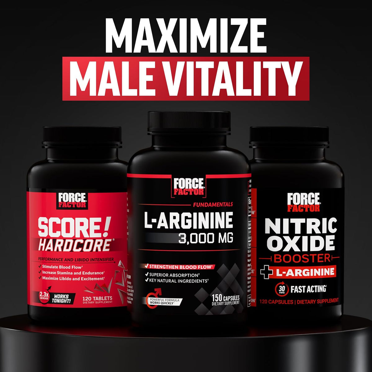 Force Factor Test X180 Legend – 120 Capsules