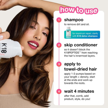 K18 Leave-In Molecular Repair Hair Mask – 50 mL