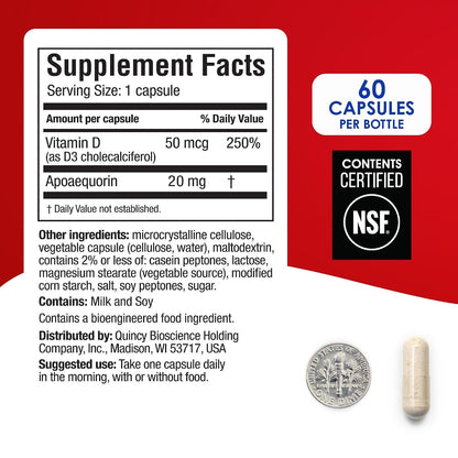 Prevagen Extra Strength 20 mg – 60 Capsules