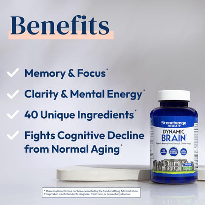 Stonehenge Health Dynamic Brain – Memory & Focus