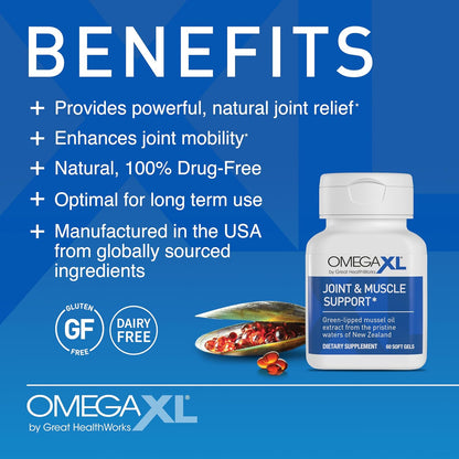 OmegaXL Joint Support – 300 Softgels