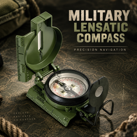 Cammenga Military Tritium Lensatic Compass with Pouch
