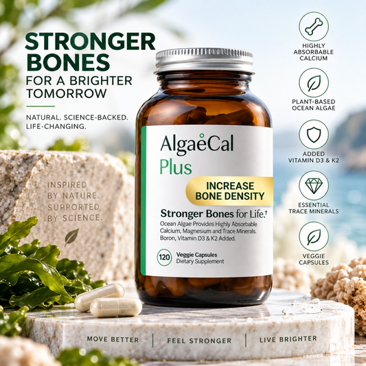 AlgaeCal Plus Calcium – 120 Capsules