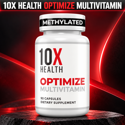 10X Health Optimize Methylated Multivitamin, 90 Capsules