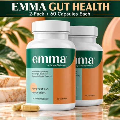Emma Relief Gut Health Support, 60 Capsules, 2 Pack