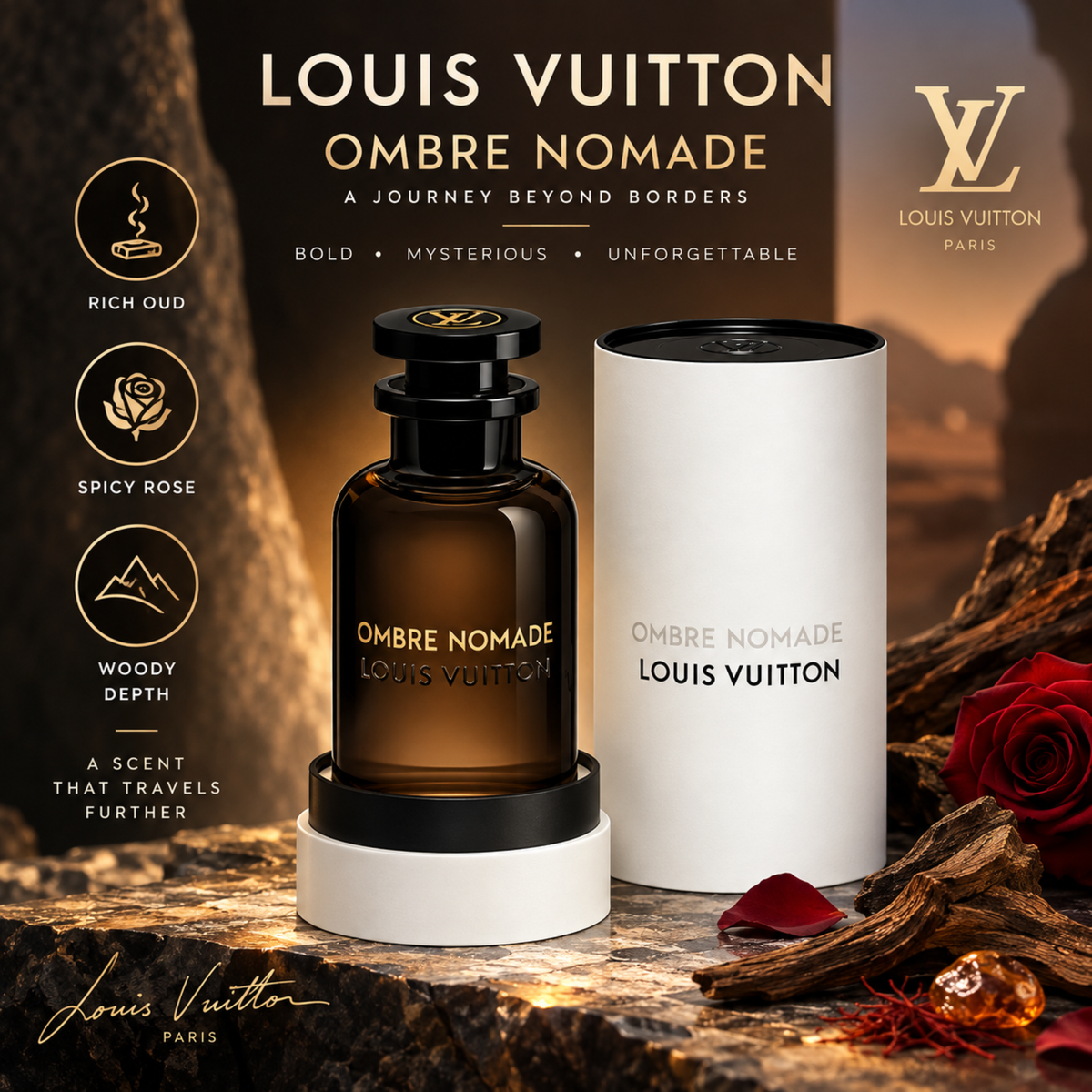 Louis Vuitton Ombre Nomade EDP 100ml