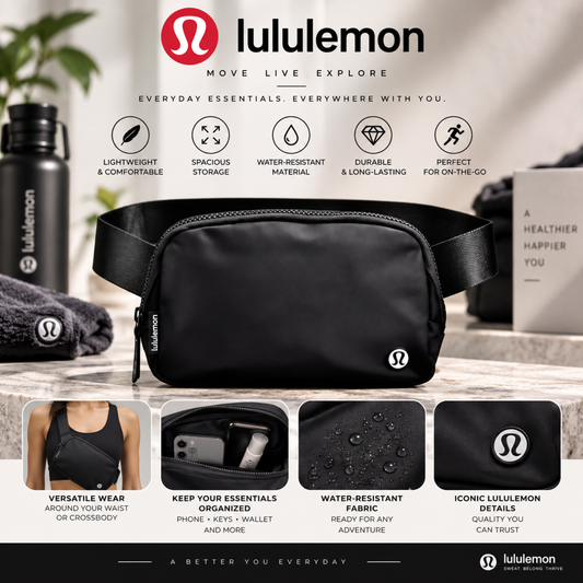 Lululemon Everywhere Belt Bag – Black