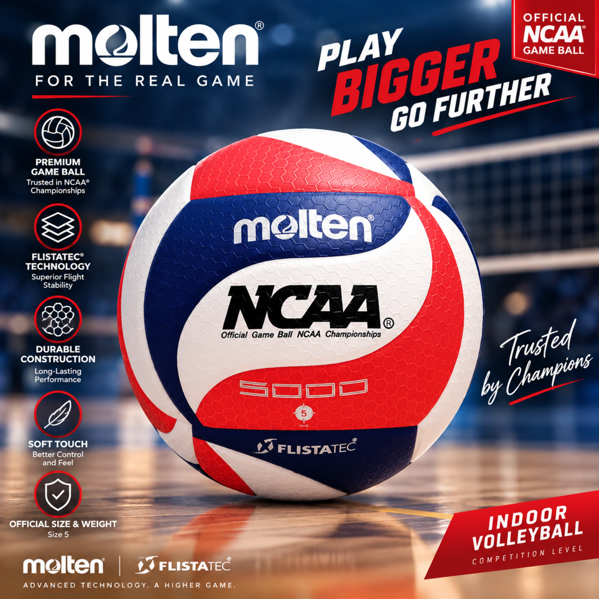 Molten FLISTATEC Official Competition Volleyball