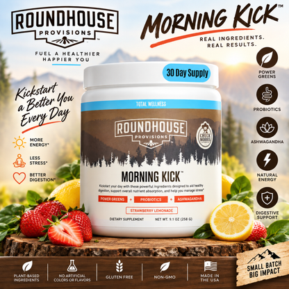 Morning Kick Greens – Strawberry Lemonade