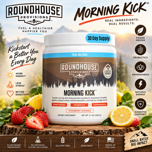 Morning Kick Greens – Strawberry Lemonade