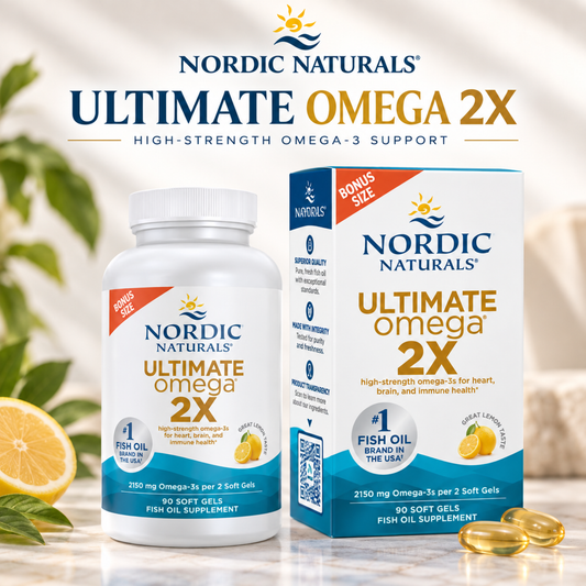 Nordic Naturals Ultimate Omega 2X 2150mg – 90 Softgels