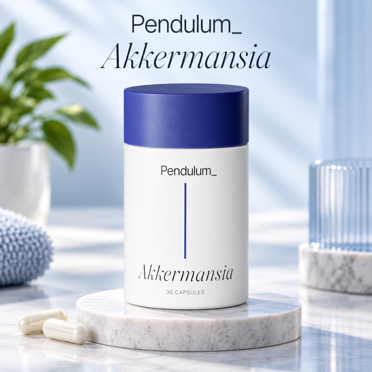 Pendulum Akkermansia Probiotic with Prebiotic Fiber