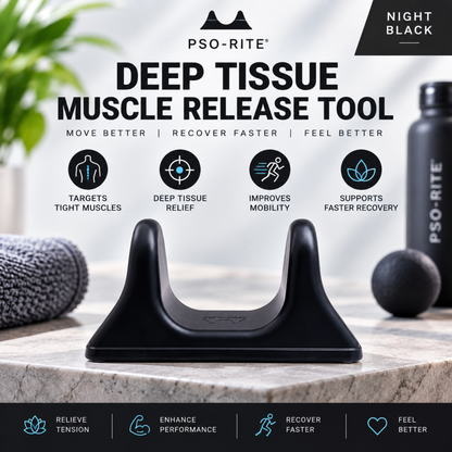 PSO-RITE Deep Tissue Muscle Release Tool – Night Black