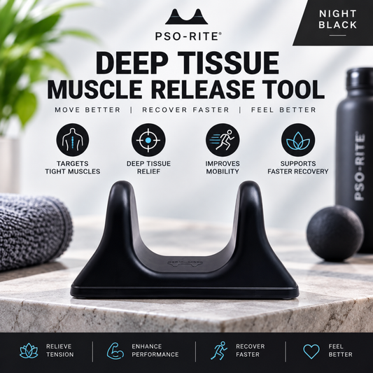 PSO-RITE Deep Tissue Muscle Release Tool – Night Black