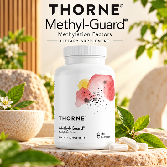 THORNE Methyl-Guard – Folate, B6, B12 & Betaine | 180 Capsules