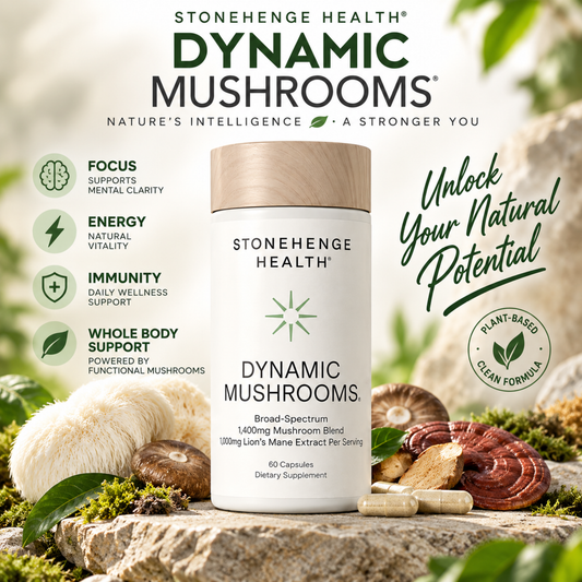 Dynamic Mushrooms – Lion's Mane Brain & Focus
