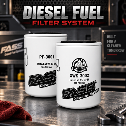 FASS Titanium Series Fuel Filter Package XWS-3002 / PF-3001