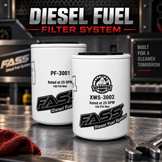 FASS Titanium Series Fuel Filter Package XWS-3002 / PF-3001