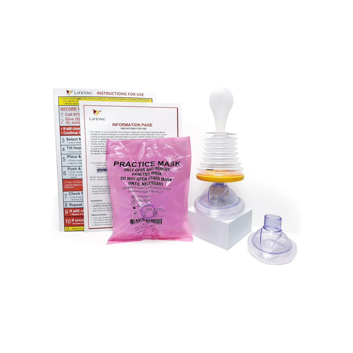 LifeVac Home Kit – Anti-Choking Airway Rescue Device