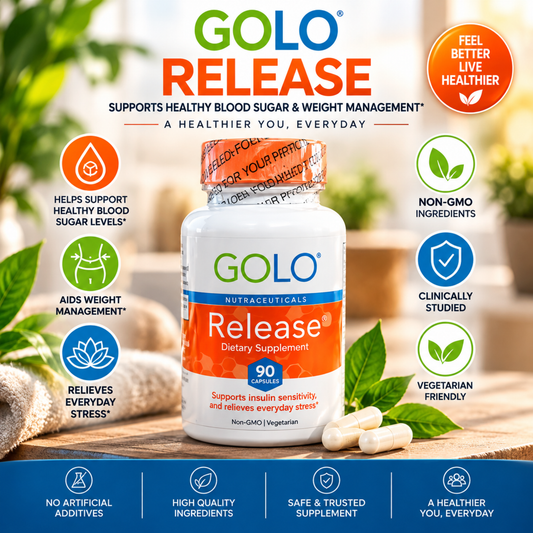GOLO Release Dietary Supplement, 90 Capsules