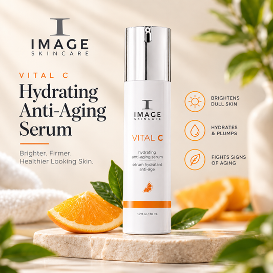 IMAGE Skincare VITAL C Hydrating Face Serum – Vitamin C & Hyaluronic Acid