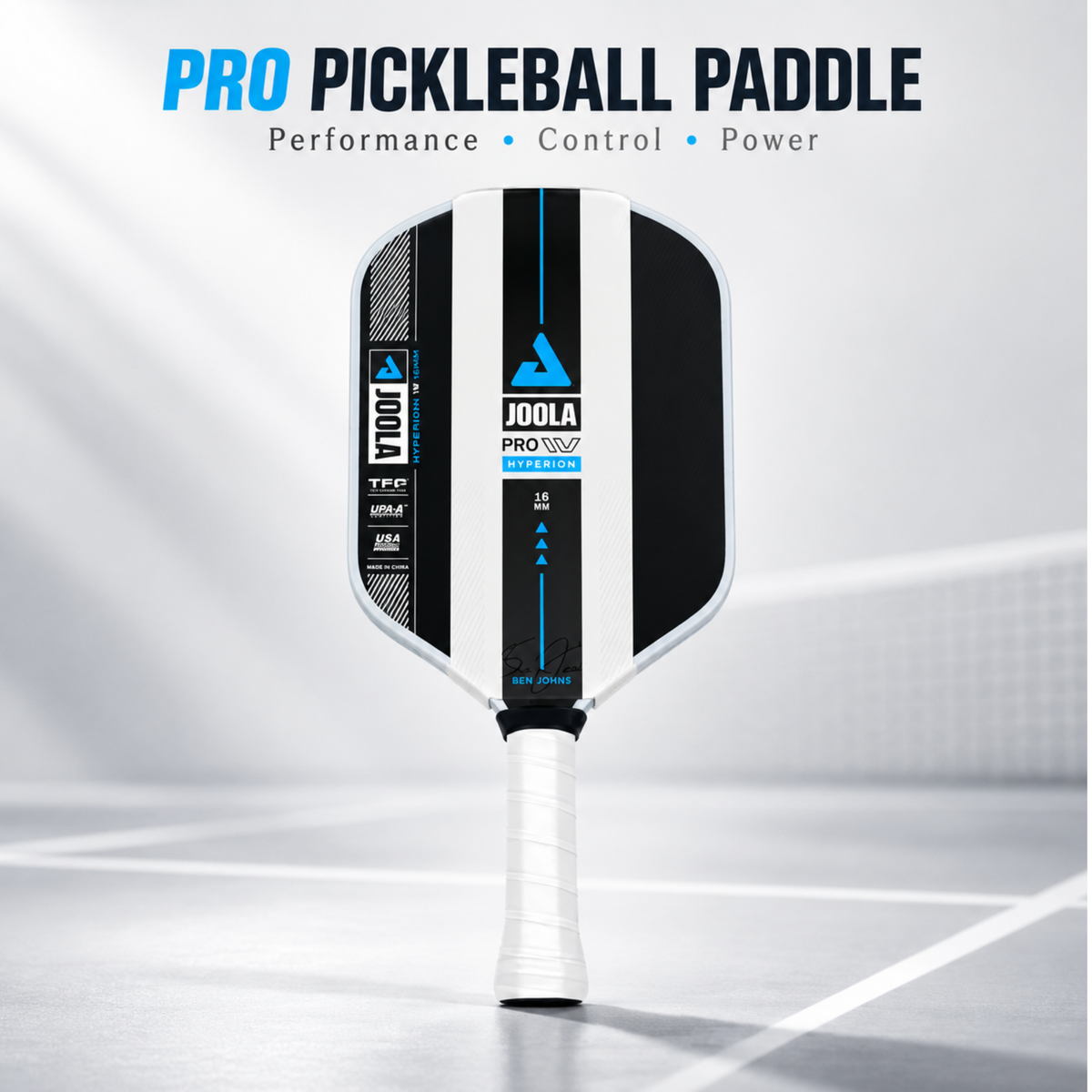 JOOLA Hyperion Pro IV 16mm Pickleball Paddle