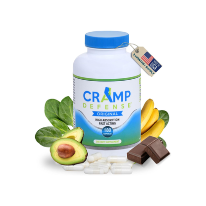 Cramp Defense Leg Cramps Pills – Organic Magnesium Supplement