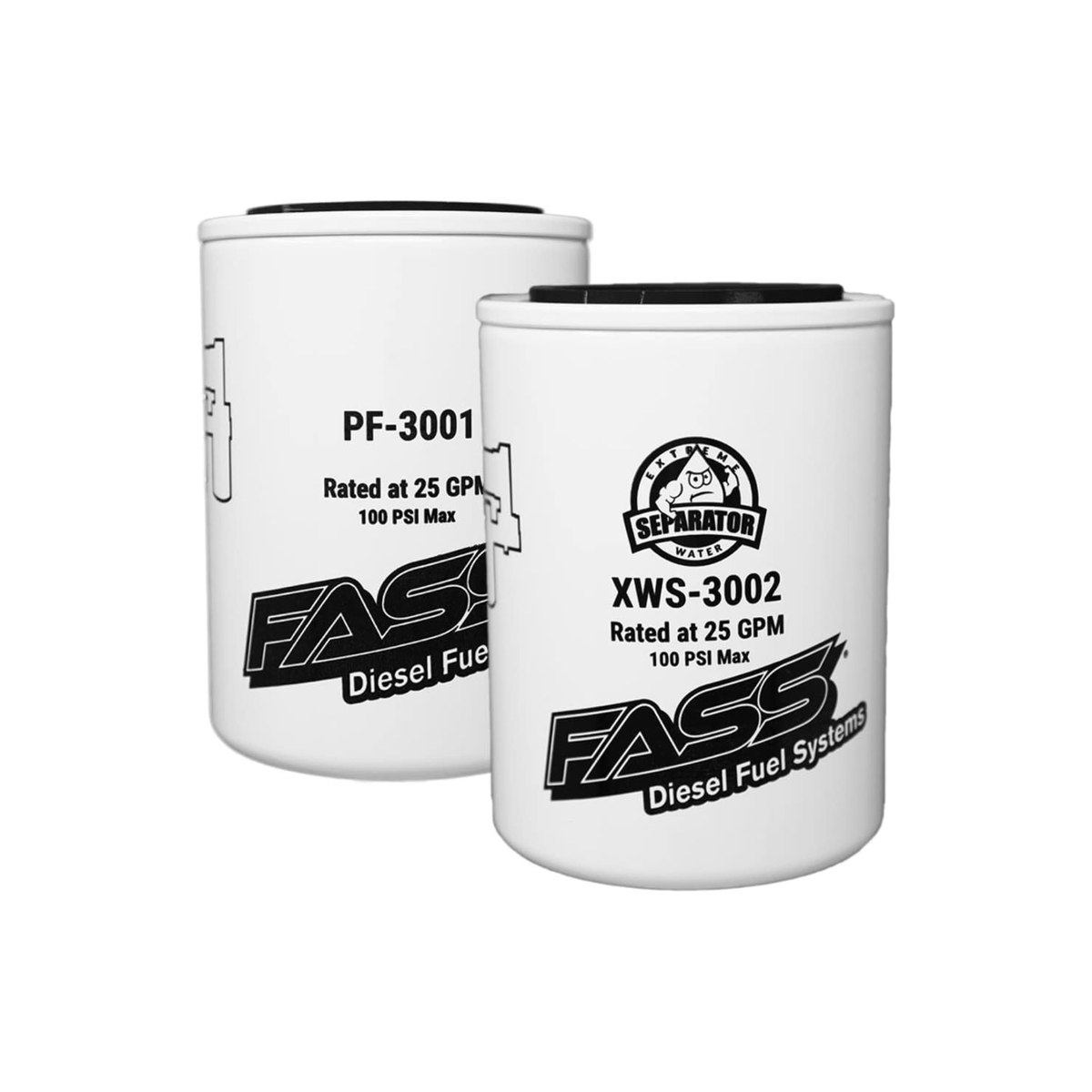 FASS Titanium Series Fuel Filter Package XWS-3002 / PF-3001