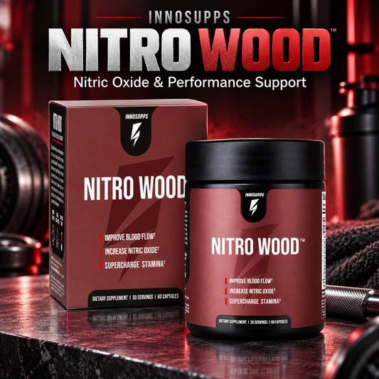 Nitro Wood Nitric Oxide Booster for Men, 30 Servings