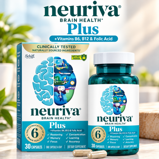 Neuriva Plus Brain Supplement, 30 Capsules