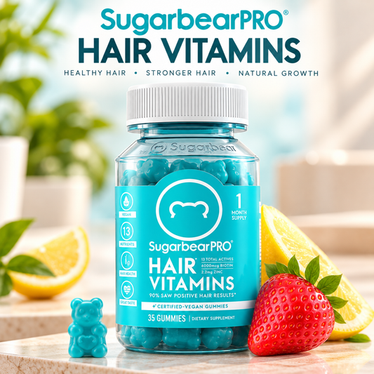 SugarbearPRO Hair Vitamins Biotin 3000 mcg