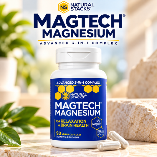 Natural Stacks MagTech Magnesium Complex, 90 Capsules