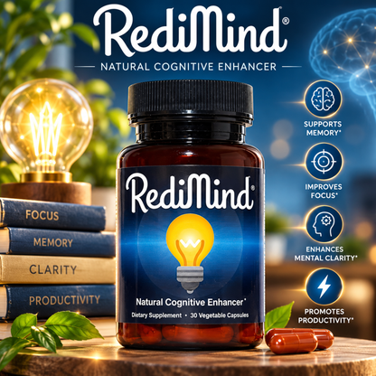 RediMind Cognitive Support Supplement – 30 Capsules