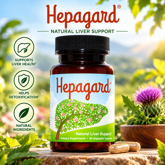 Hepagard Liver Support with NAC – 30 Capsules