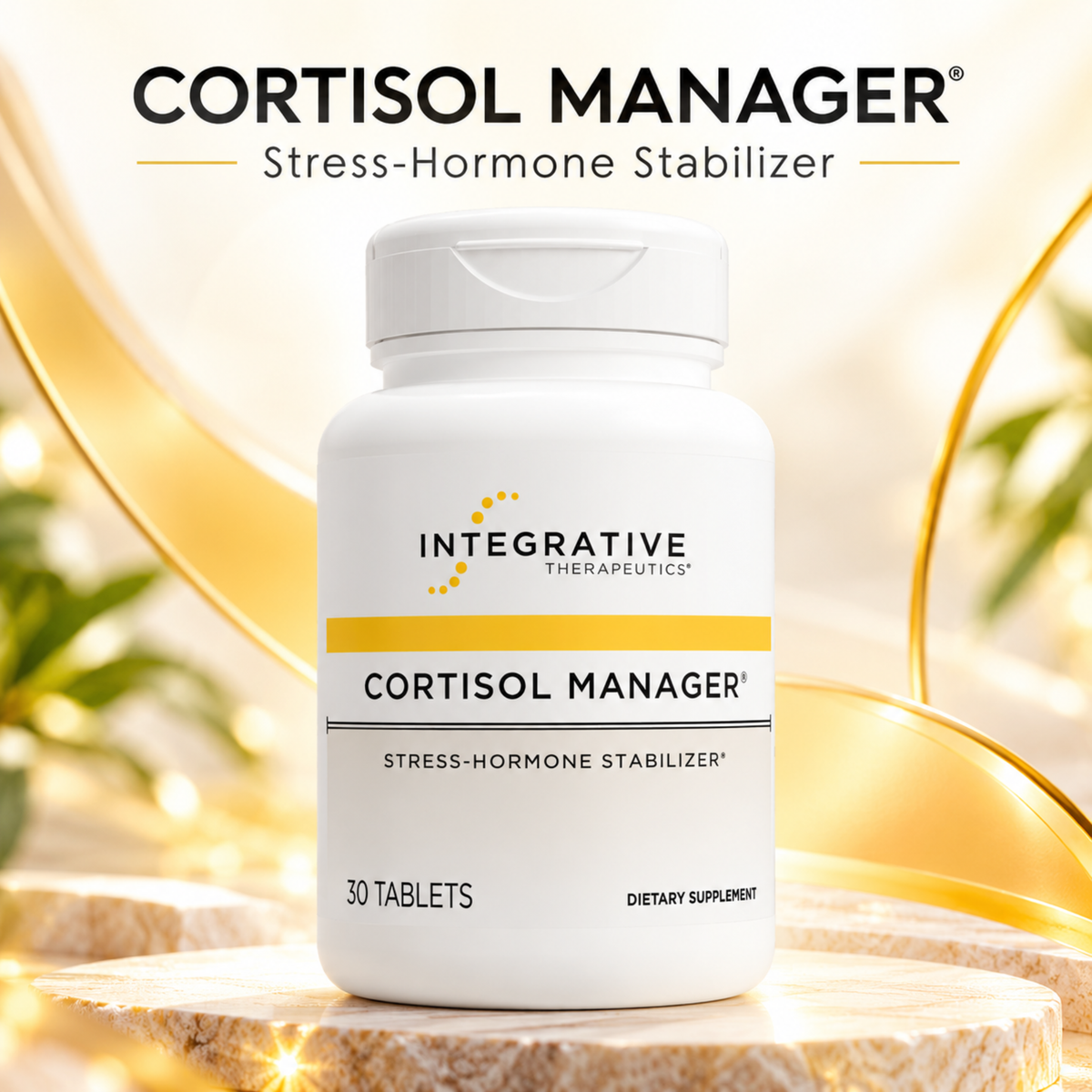 Integrative Therapeutics Cortisol Manager, 30 Tablets