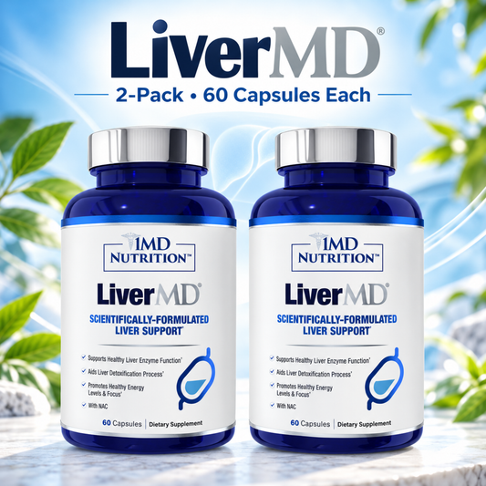 1MD Nutrition LiverMD – 60 Capsules (2-Pack)