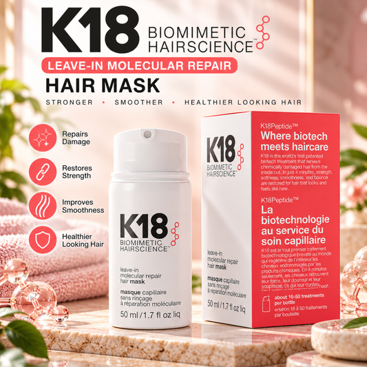 K18 Leave-In Molecular Repair Hair Mask – 50 mL