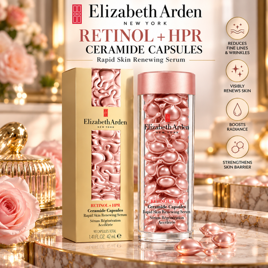 Elizabeth Arden Retinol + HPR Ceramide Capsules 90 Count