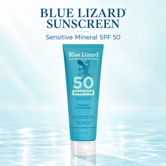 Blue Lizard Sensitive Mineral Sunscreen SPF 50 5 fl oz