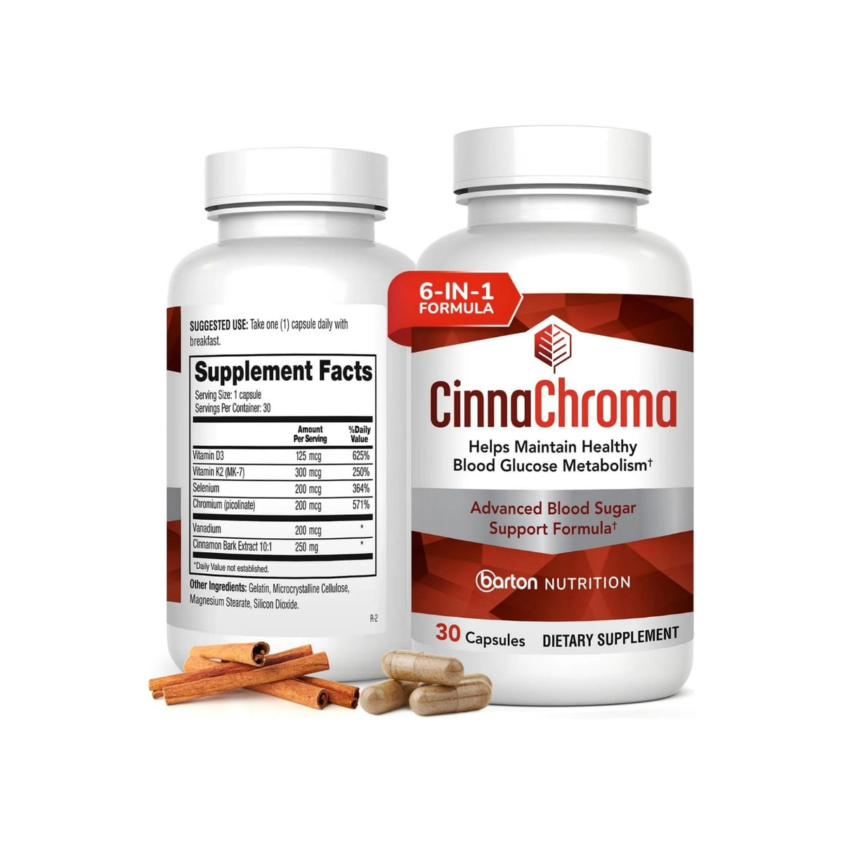 CinnaChroma Cinnamon – 30-Day Supply